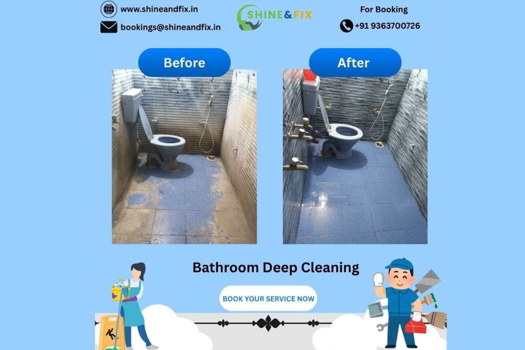 Bathroom Deep Cleaning Service in vellore